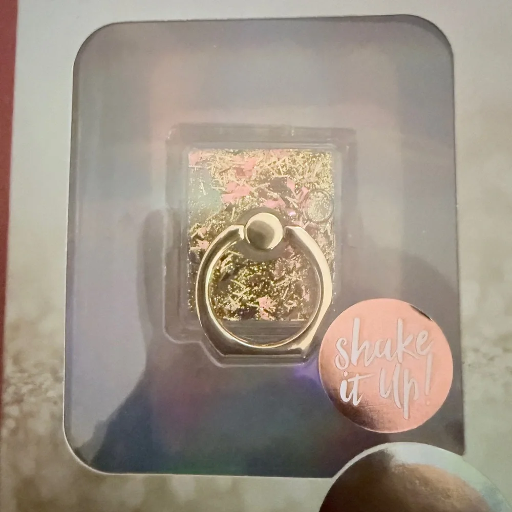 Glitter Phone Ring Holder -GOLD NIB